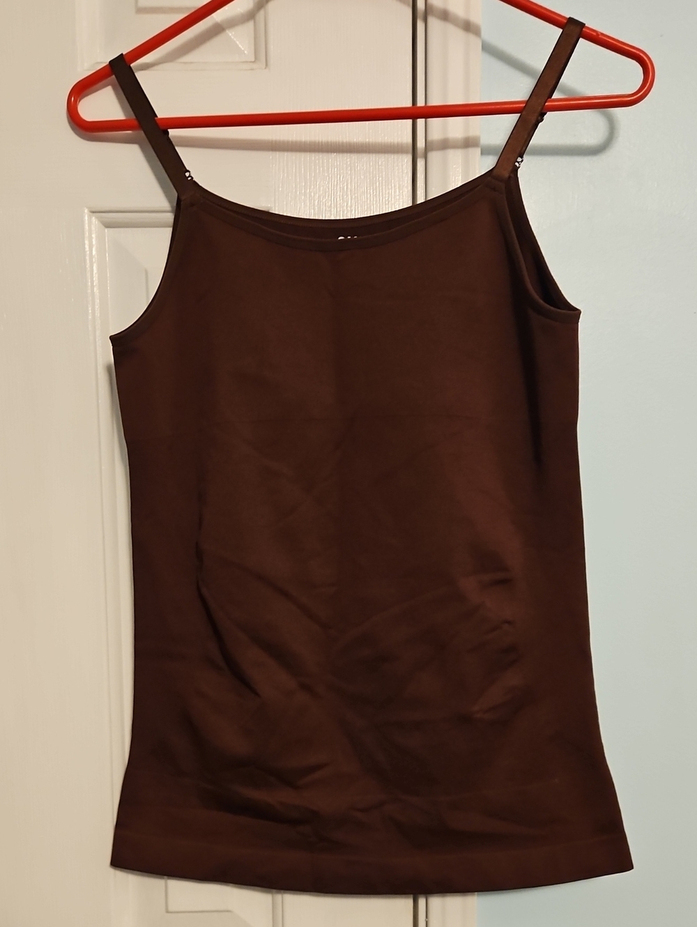 Brown Women's Spaghetti Strap Tank Top